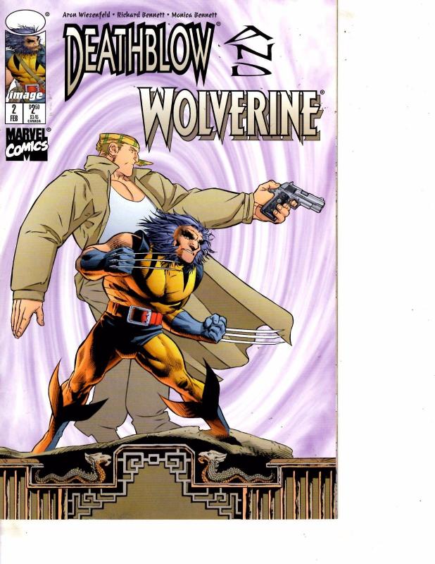 Lot Of 2 Deathblow Wolverine Image Comic Books #1 2 Thor  DC1