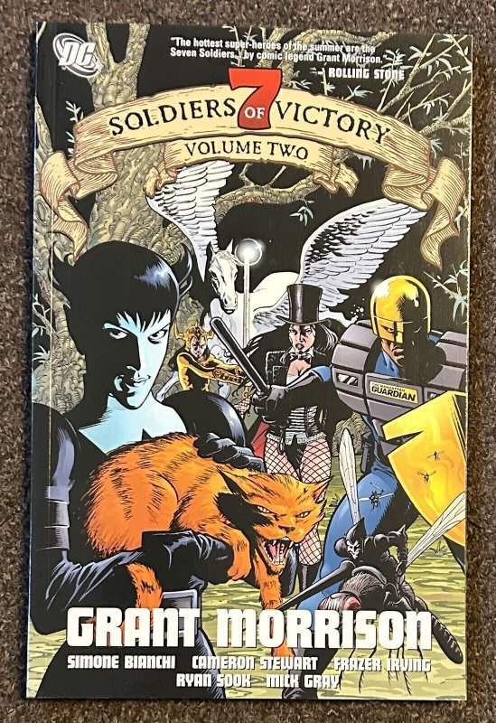 Seven Soldiers Of Victory Volume 2 DC Comics Grant Morrison Trade Paperback SC