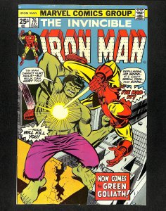 Iron Man #76 Incredible Hulk!