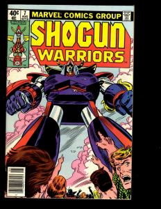 Lot of 10 Shogun Warriors Marvel Comics # 1 2 3 5 6 7 10 18 19 20 WS6