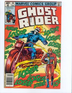 Ghost Rider #46 Newsstand Edition (1980)