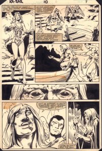 Ka-Zar the Savage #10 p.7 - Shanna the She-Devil - 1982 art by Brent Anderson