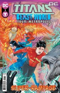 Titans: Beast World Tour - Metropolis #1 (One Shot) Cover A Mikel Janin