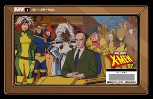 X-Men'97 # 1 Animation Art Variant 3rd Print Cover NM Marvel 2024 Ship June 26th