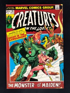 Creatures on the Loose #20 (1972) Gullivar Jones, Warrior of Mars