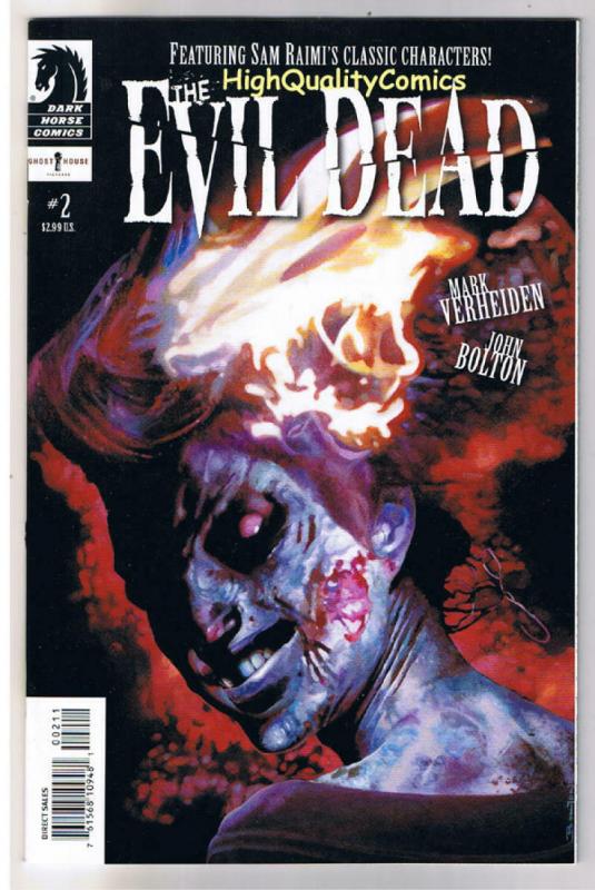 EVIL DEAD 1 2 3 4, NM, John Bolton, Army of Darkness, 2008, Zombie, Book of Dead