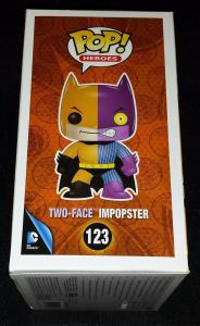 Batman as Two-Face ImPOPster Funko Vinyl Figure #123 (DC Super Heroes) New!