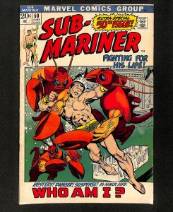 Sub-Mariner #50 1st Appearance Namorita! Gil Kane Cover!