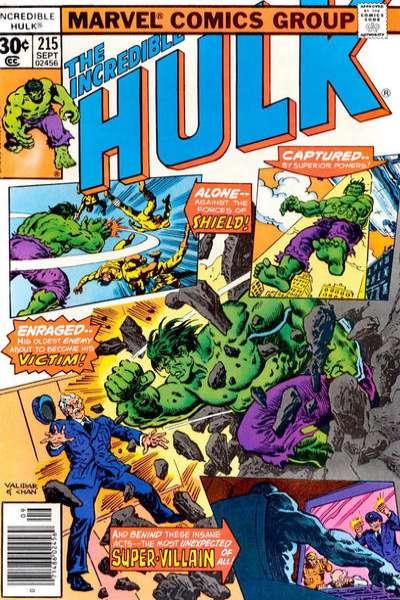 Incredible Hulk (1968 series) #215, VF- (Stock photo)