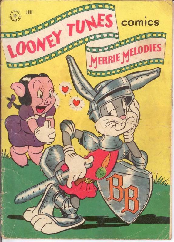 LOONEY TUNES 56 FR+ June 1946 BUGS BUNNY COMICS BOOK