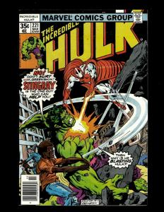 Lot of 10 Incredible Hulk Comics #212 213 214 215 216 217 218 219 220 221 GK18