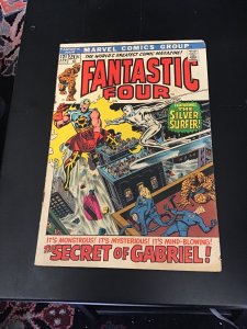 Fantastic Four #121 (1972) Silver surfer!  Gabriel! Mid-grade! FN- Wow!