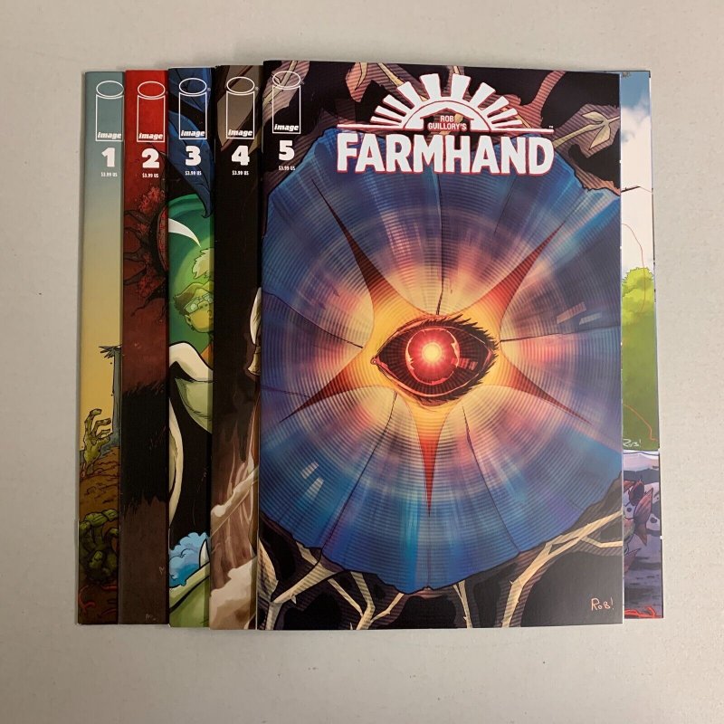 Farmhand #1-6 Set (Image 2018) 1 2 3 4 5 6 Rob Guillory (9.0+) 