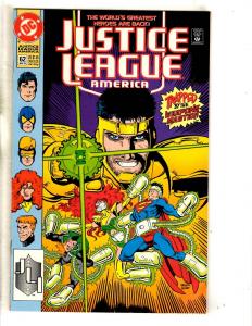 Lot Of 10 Justice League America DC Comics # 56 57 58 59 60 61 62 63 64 65 CR17