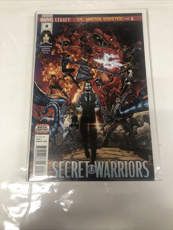 Secret Warriors (2017 Set Issue # 1-8 • Marvel Comics • Matthew Rosenberg •Silva