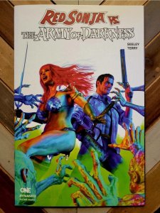 RED SONJA vs ARMY OF DARKNESS #1 MARK SPEARS Cover! 2025 Dynamite New Series ASH