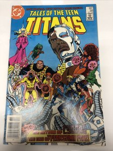 Tales Of The Teen Titans (1985) # 58 (VF/NM) Canadian Price Variant • CPV