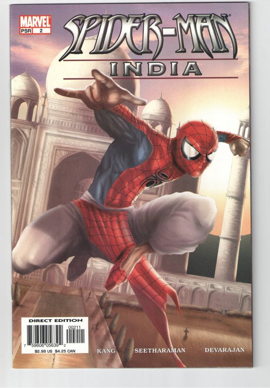 SPIDERMAN INDIA 1-4 NM UNREAD 9.4-9.8;IN SPIDERVERSE 2.