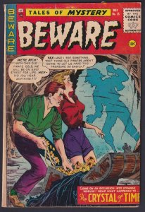 Beware #15 3.0 GD/VG Trojan Comic - May 1955