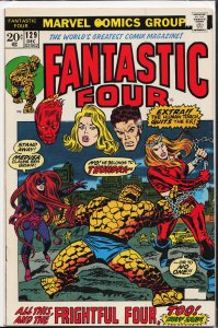 Fantastic Four #129 (1972) Fantastic Four [Key Issue]