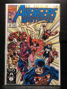 Avengers West Coast #74 Direct Edition (1991)