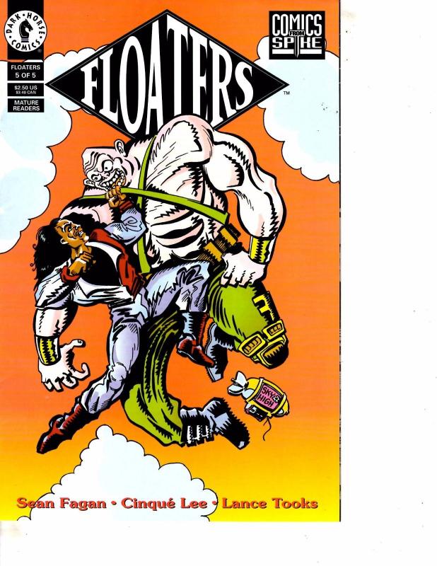 Lot Of 2 Comic Books Dark Horse Floaters #5  and Flatline Envictus #3 ON12