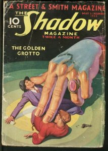 SHADOW 1933 MAY 1-STREET AND SMITH-RARE PULP G