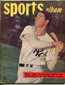 SPORTS ALBUM #1 03/1948-1ST ISSUE-JOE DIMAGGIO-JOE LOUIS-SOUTHERN STATES-fn/vf