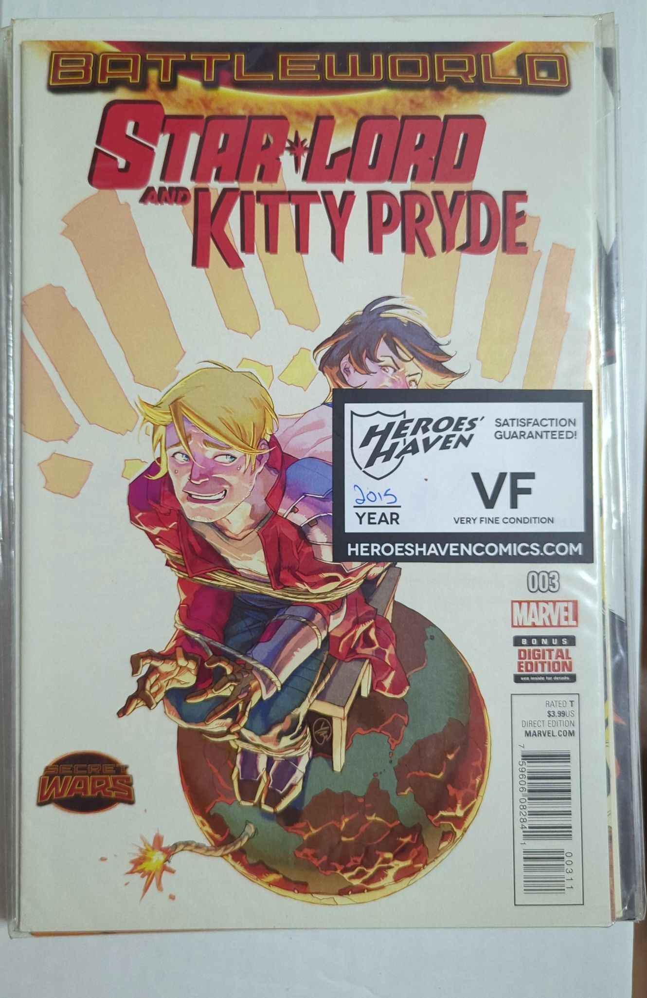 STAR-LORD AND KITTY PRYDE #3 2015 – Sanctum Sanctorum Comics