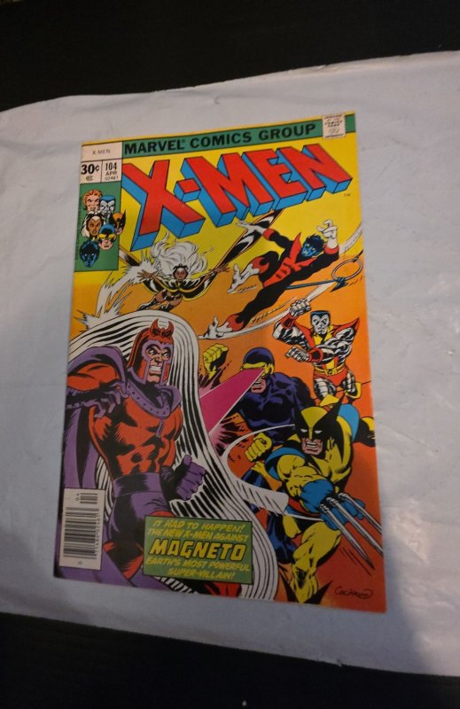 The X-Men #104 (1977)the gentleman's name is magnto see dedcript