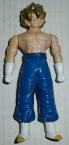 Vegito gold hair variant Vegetto Dragon Ball Z action figure Irwin 1996