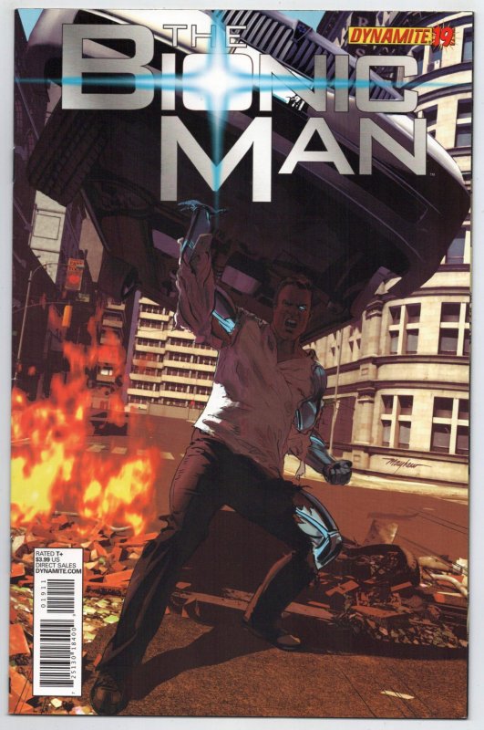 Bionic Man #19 (Dynamite, 2013) FN