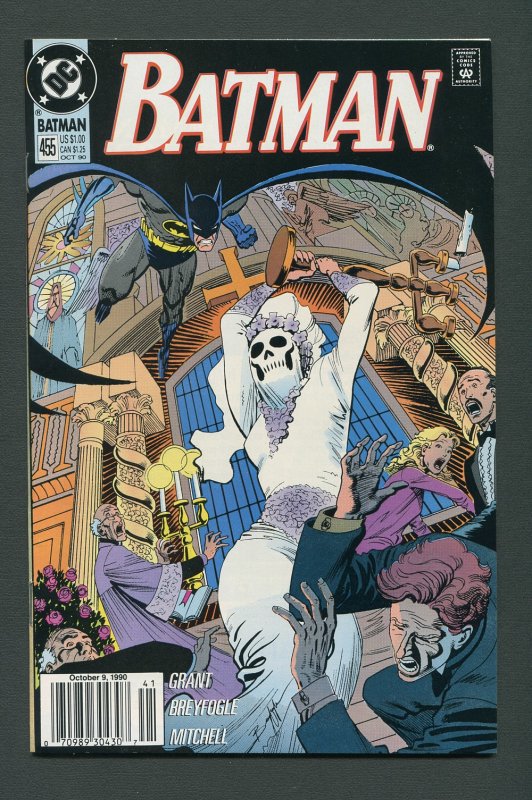 Batman #455 / 9.6 NM+  Newsstand  October 1990