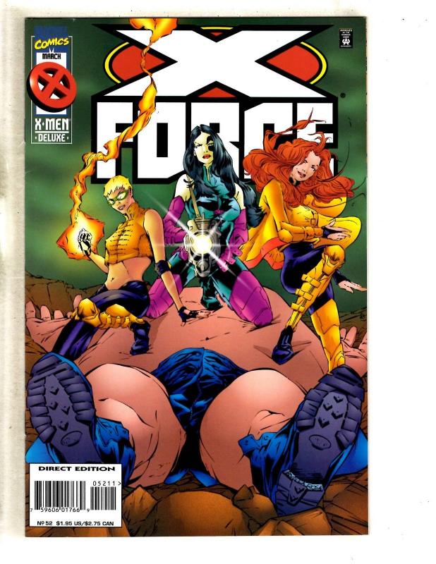 11 X-Force Marvel Comics # 43 44 45 46 47 48 49 51 52 53 54 Deadpool Cable DB7