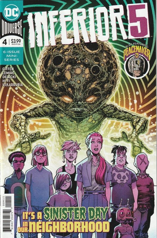 Inferior 5 # 4 Of 6 Cover A NM DC Universe 2019 Series [N1]