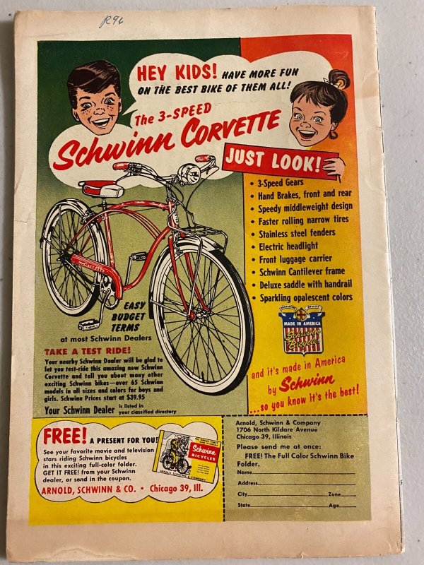 Pep Comics #116 Archie Publications (3.5 VG-) (1956)