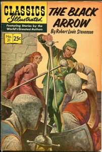 Classics Illustrated #31 1968-Gilberton-The Black Arrow-HRN 166-FN