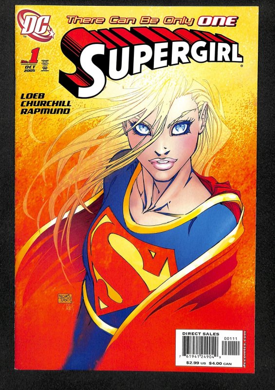 Supergirl (2005) #1 NM 9.4 Michael Turner Cover!