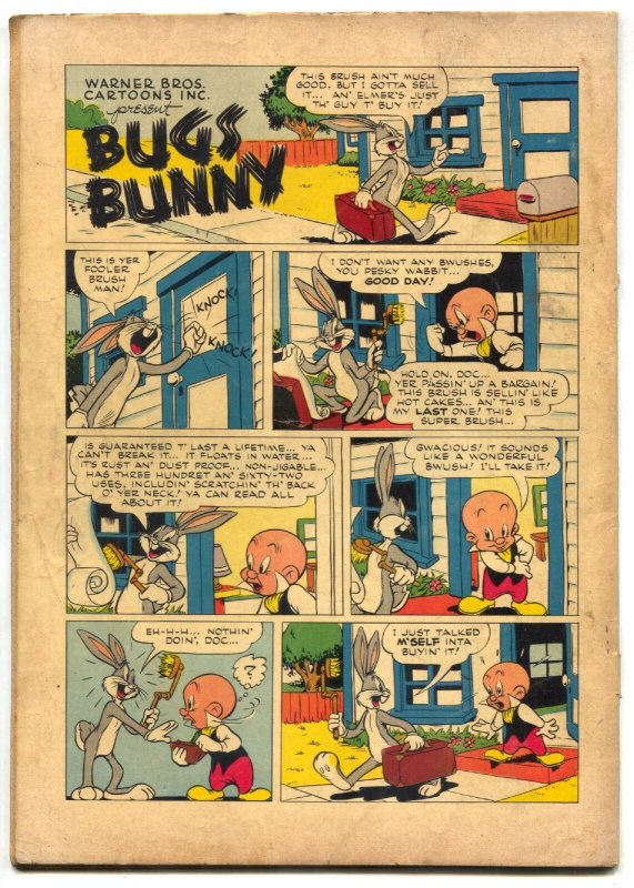 Bugs Bunny Sleepwalking Sleuth-Four Color Comics #233 1949