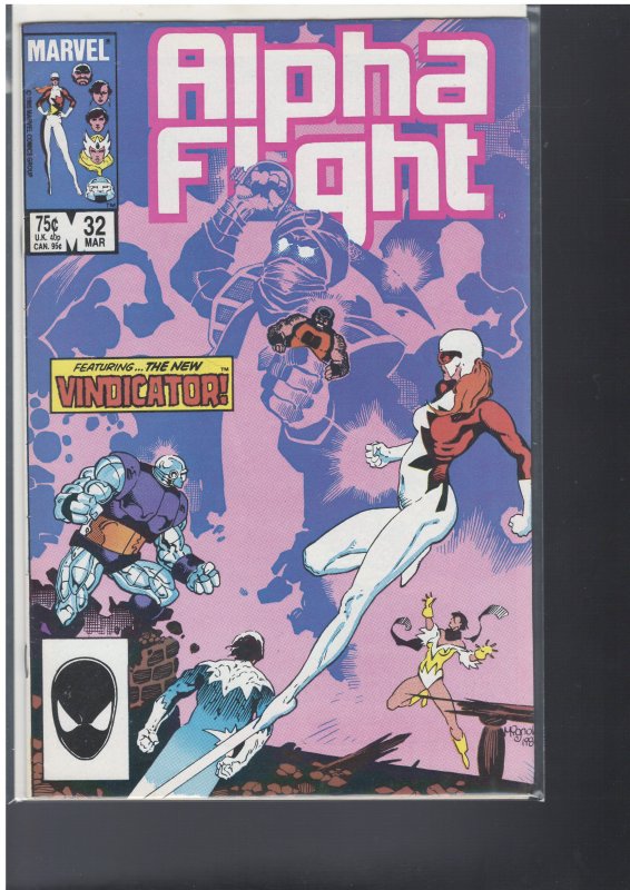 Alpha Flight #32 (Marvel, 1986)