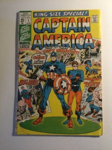 Captain America 1 King Size Special Fine- 5.5 Water Damage Marvel