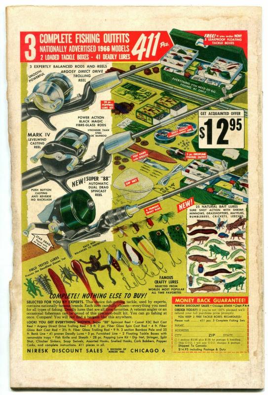 Unknown Worlds #47 1966- ACG Silver Age- Williamson art FAIR