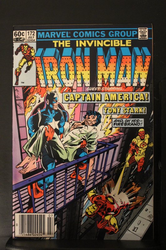 Iron Man #172 (1983) High-Grade NM- or better! Captain America wow!