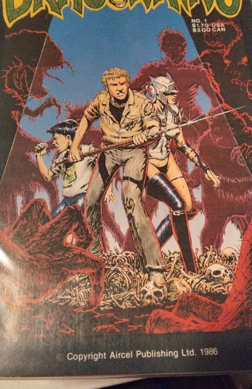 Dragonring (CA) #1 (1986) Kohl Drake
