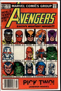 The Avengers #221 (1982) The Avengers