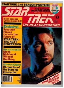 Star Trek The Next Generation Volume # 5 Starlog Magazine Issue 1988-1989 S74