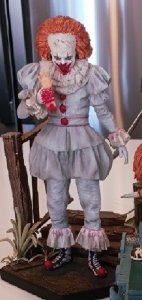 Iron Studios, It Movie, Pennywise Exclusive, 1/10 Scale Statue, w/Box