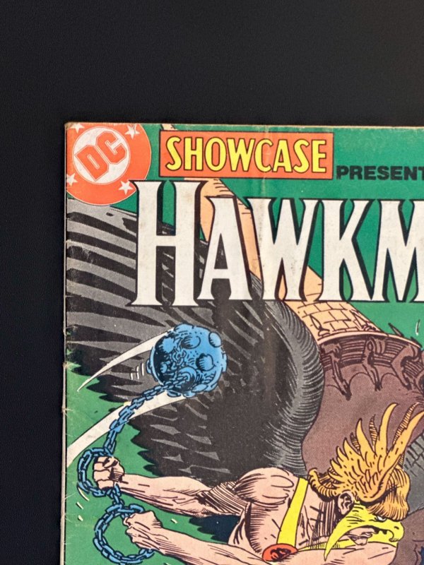 Showcase #102 Hawkman (1978) Newstand - 1/2 Cvr detached