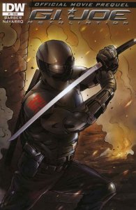 G.I. Joe 2 Movie Prequel #1A VF ; IDW | Retaliation