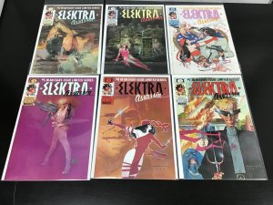 6PC ELEKTRA ASSASSIN LOT (9.2) #2-7!! 1986